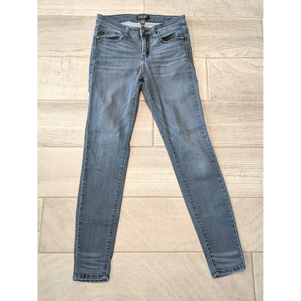 Judy Blue Skinny Fit Jeans Womens 7/28 Dark Wash Stretch Denim JB8248SSDK